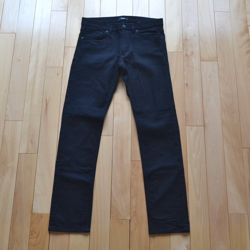 Theory Black Skinny Jeans Size 32